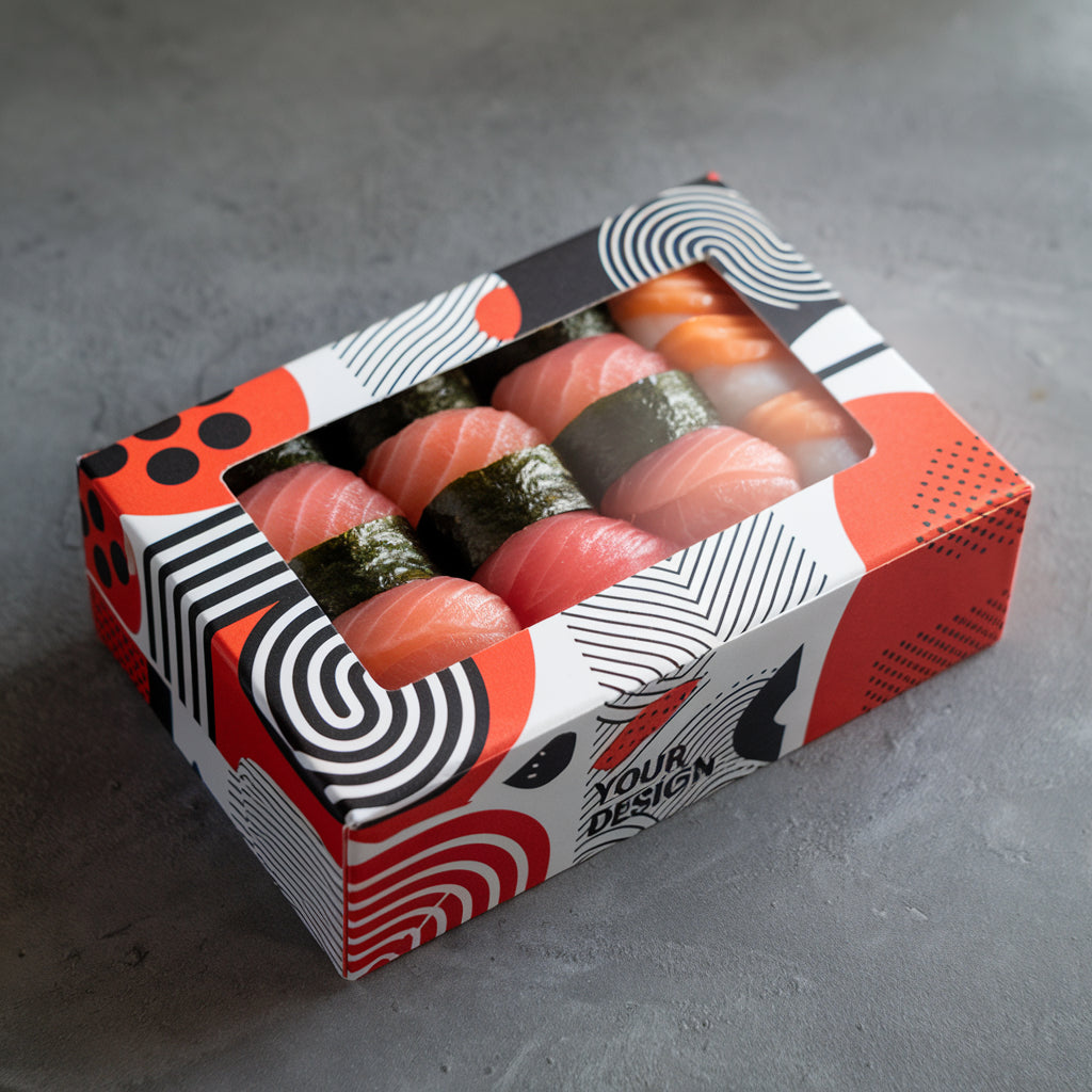 Sushi Boxes with Window