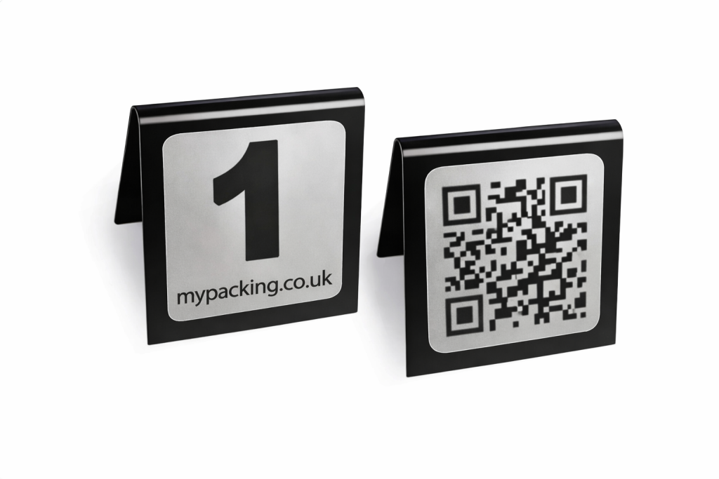 Acrylic QR Code Menu