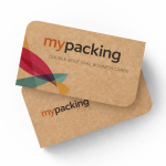 Double-Edge Oval Business Card