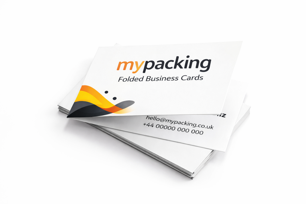 Folded Business Card