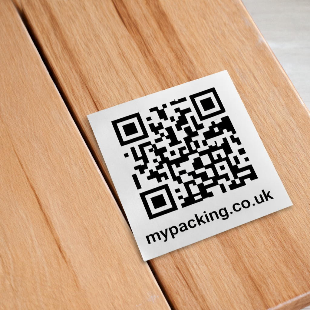 Metal QR Code Menu