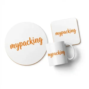 3-Piece Set: Mug + Mouse Pad + Coaster