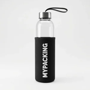 Glass Water Bottle with Sleeve