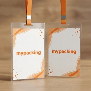 PVC Coated Badge Card