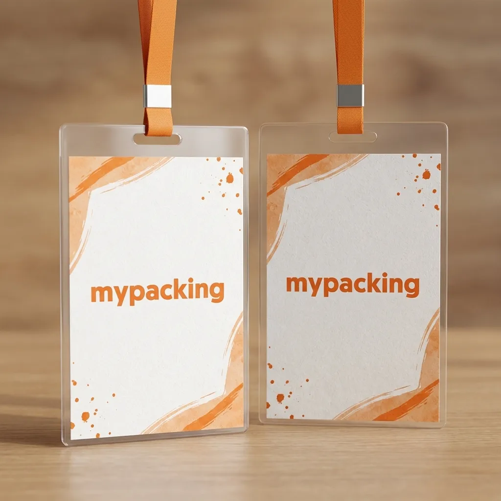 PVC Coated Badge Card