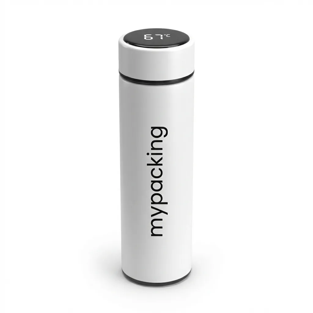 Temperature Display Steel Thermos