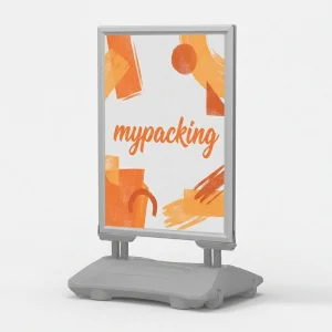 Water Base Poster Stand (Eco Poster Swing)